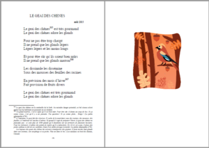 Extrait de "La chouette vie des animots" de Jean Luc LECAILLE