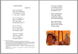 Extrait de "La chouette vie des animots" de Jean Luc LECAILLE